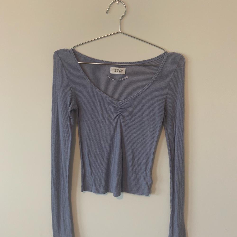 cropped babydoll urban outfitters top